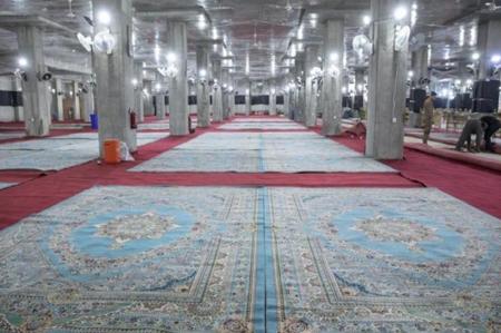 صحن «ام البنین»؛ آماده استقبال از زائران اربعین + فیلم 