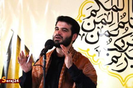 مراسم عزاداری اربعین با نوای میثم مطیعی در عمود ۹۰۹