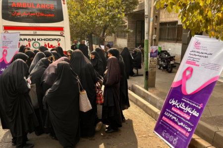 استقبال گسترده از پویش سراسری غربالگری سرطان پستان + فیلم 