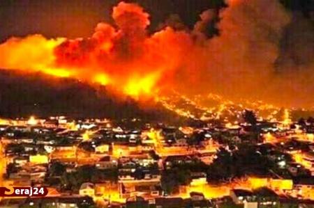 آتش خاموش ناشدنی در سرزمین‌های اشغالی + عکس و فیلم 
