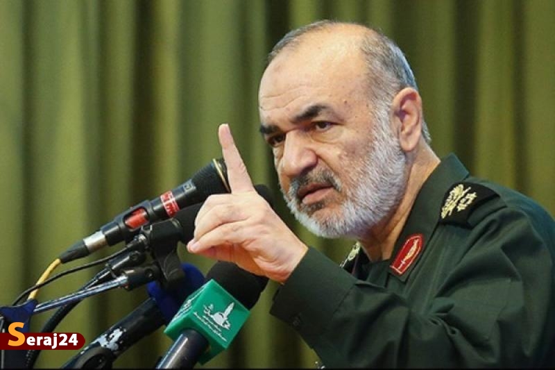 سلامی: با اقتدار در برابر آرایش جهانی دشمن ایستادهایم + فیلم