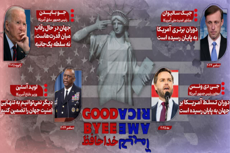 پایان یک رویا؛ آمریکا پذیرای افول سلطه جهانی + اینفوگرافی