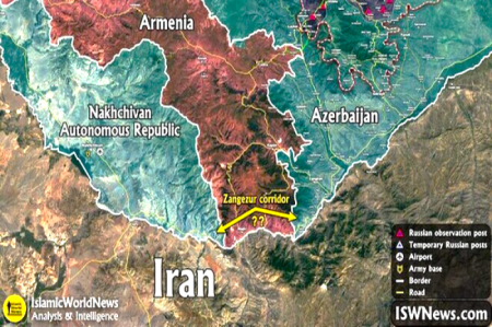تحرکات مشکوک در مجاورت مرزهای ارمنستان