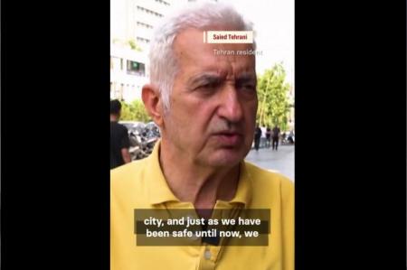  گزارش شبکه آمریکایی از ایستادگی تهرانی ها: از شهر نمی‌رویم + فیلم