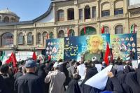 صلابت و اشک در سرزمین ماد؛ اجتماع بزرگ بدرقه سپهبد شهید «علی شادمانی»