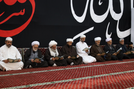 گزارش  تصویری  | هفتمین روز   ارتحال  حضرت آیت الله نعیم آبادی  در  بندرعباس