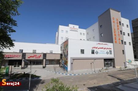 اهدای دستگاه بیهوشی پیشرفته به بیمارستان  کودکان بندرعباس 