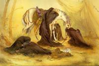 عنایت امام حسین(ع) که باعث خلق تابلوی عصر عاشورا شد + فیلم