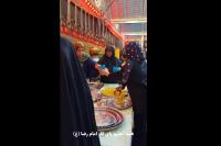 برپایی موکب‌های عزاداری در شب شهادت امام رضا(ع) در شیراز + فیلم