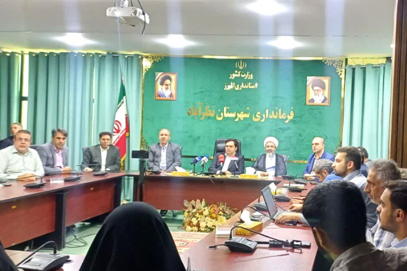 شهرستان نظرآباد با ۹۳۹ پروژه در هفته دولت
