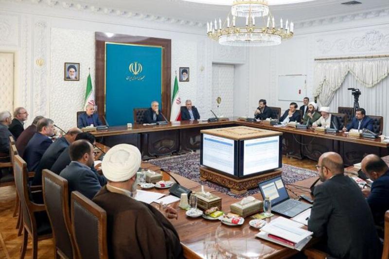 دیدار اعضای کمیسیون حقوقی مجلس و ستاد مبارزه با مواد مخدر با پزشکیان