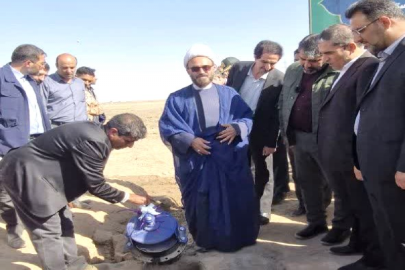 بهره برداری از ۱۰۳۱ کیلومتر شبکه آبرسانی کشاورزی در روستاها