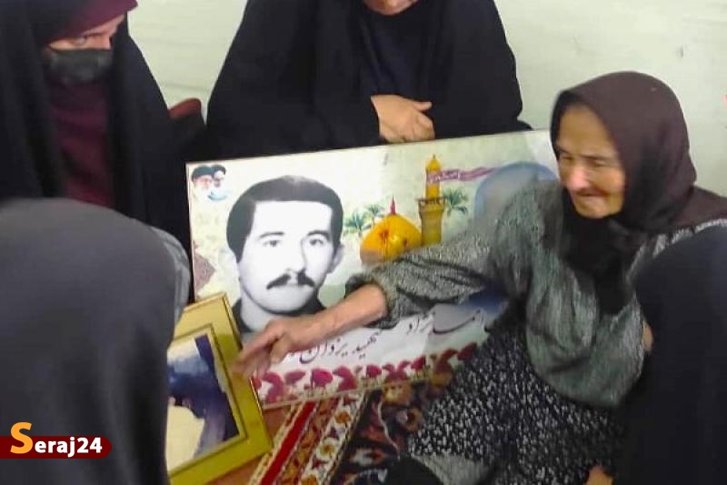 روستای لاکوژده در سوگ مادر شهید نشست