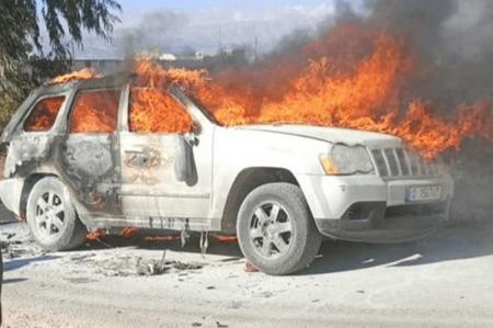 حمله پهپادی به دومین خودرو در لبنان + فیلم