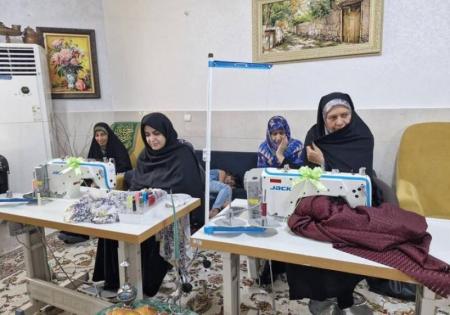 افتتاح کارگاه خیاطی «حضرت زینب(س)» در محله بهشت بندر شهر بندرعباس 