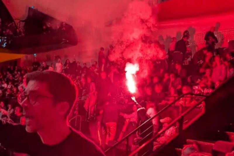 توقف اجرای ارکستر رژیم صهیونیستی برای معترضان