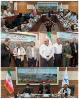 حضور رئیس سازمان بسیج کارگری در جمع بسیجیان شرکت نفت بندرعباس