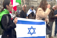 سایه سنگین پرچم صهیون بر سر سلطنت‌طلبان