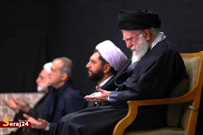 برگزاری شب اول مراسم عزاداری ایام فاطمیه با حضور رهبر معظم انقلاب