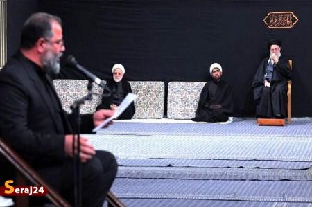 دومین شب عزاداری شهادت حضرت فاطمه(س) با حضور رهبر معظم انقلاب