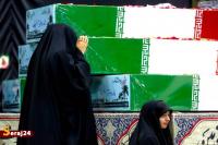 وداع با ۱۰۰ شهید گمنام + تصاویر