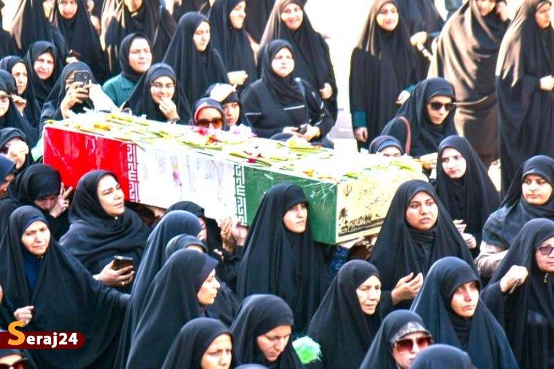 تشییع پیکر ۲۰۰ شهید گمنام در سراسر کشور + تصاویر