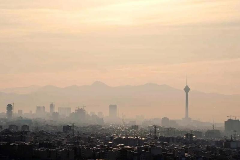 تداوم آلودگی هوا در تهران تا میانه هفته