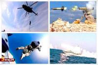 اقتدار دریایی | برگزاری رزمایش نیروی دریایی سپاه در خلیج فارس