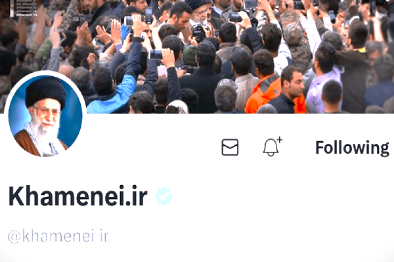 توییت انگلیسی حساب رهبر انقلاب با ۶ میلیون بازدید