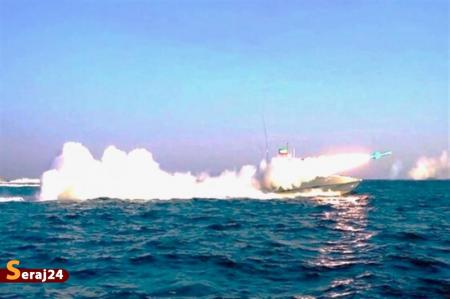شلیک همزمان بالستیک ها و کروزهای سپاه در رزمایش اقتدار + فیلم 