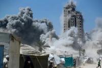 ادامه حملات هوایی و زمینی رژیم صهیونیستی به غزه و کرانه باختری