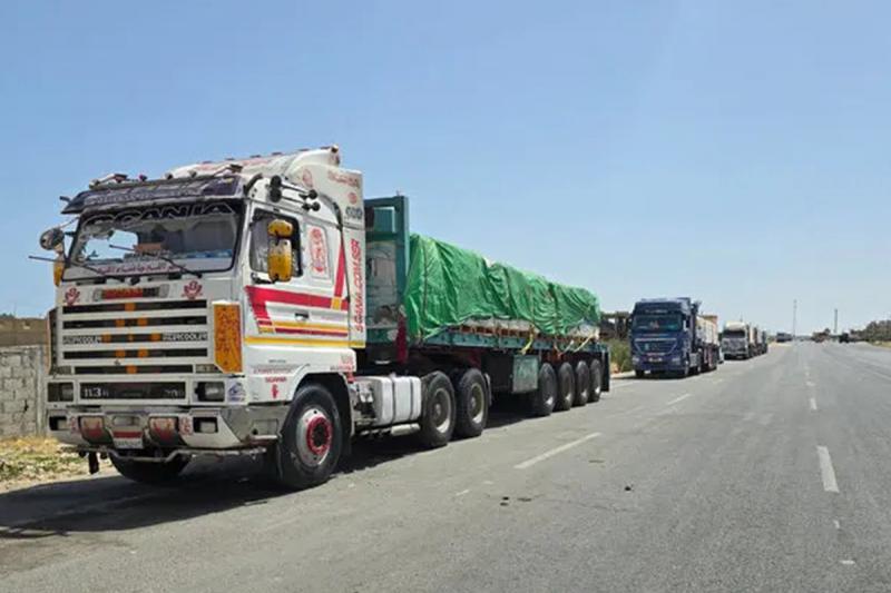 آغاز حرکت کاروان امدادرسانی از مصر به غزه