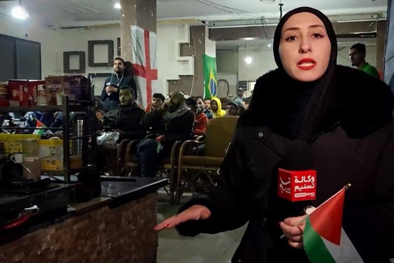 درخشش تیم فوتبال فلسطین در دوحه