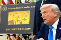 مزایده رویای آمریکایی با کارت طلایی ترامپ 