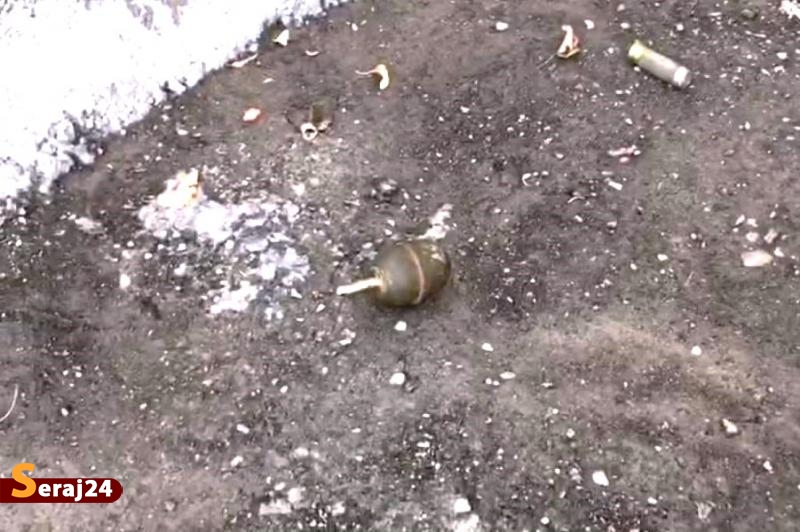 کشف نارنجک اسرائیلی از تروریست‌ها در ملکشاهی + فیلم