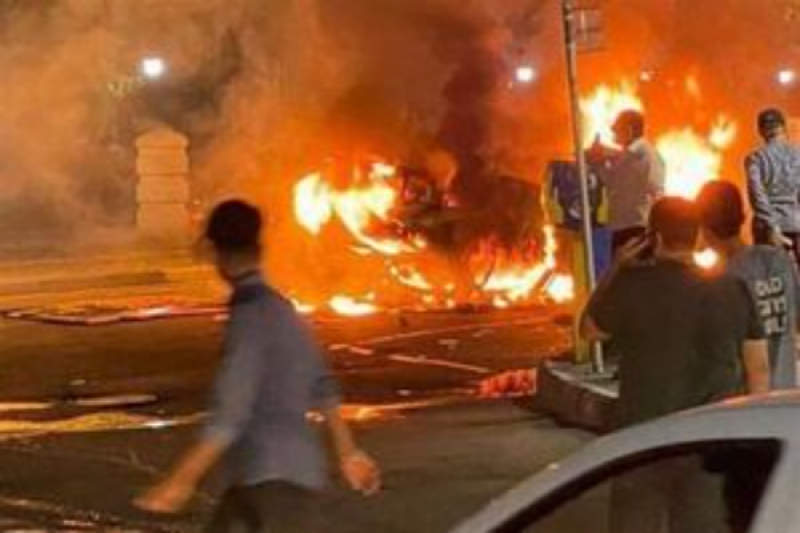 ماجرای حسینیه مرتضی علی که توسط عمال موساد آتش زده شد