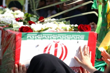 تشییع شهدای حوادث اخیر روزچهارشنبه از دانشگاه تهران