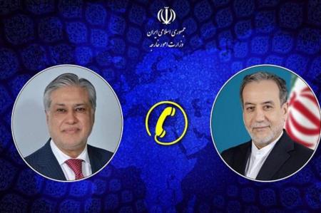 رایزنی وزرای خارجه ایران و پاکستان درباره تحولات منطقه‌