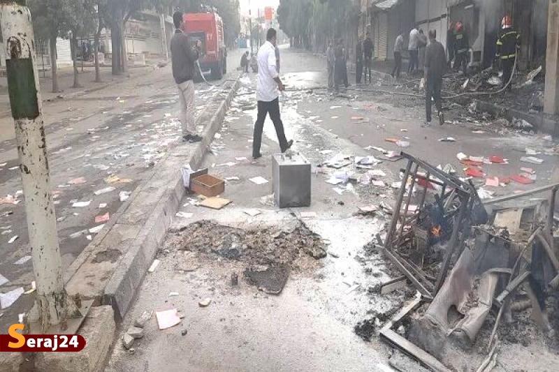 تصاویری از تروریسم سازمان یافته در نورآباد ممسنی + فیلم 