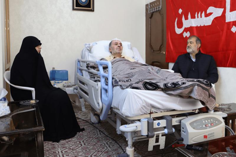 تجلیل دختر شهید سلامی از سردار جانباز رضا سلیمانی