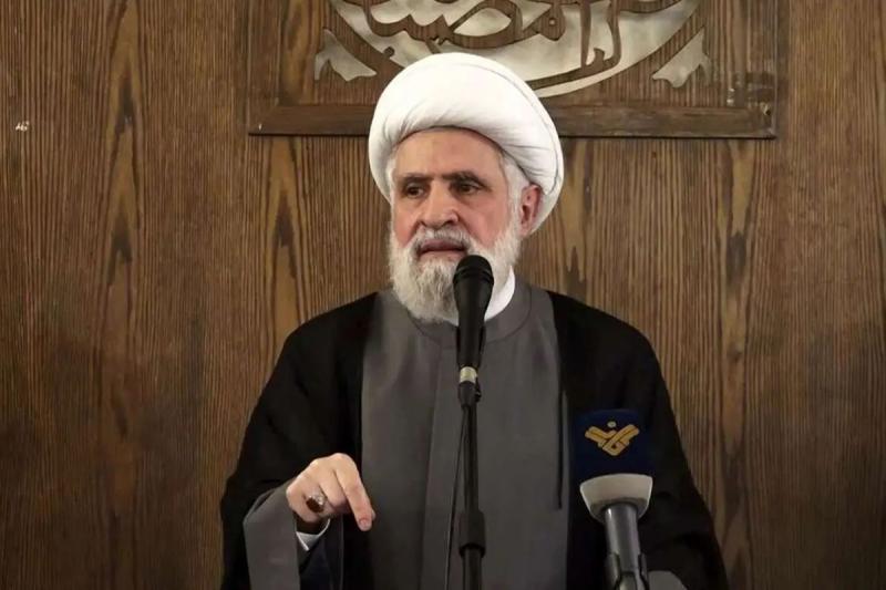 سخنرانی دبیرکل حزب الله در گردهمایی لبنانی‌ها برای حمایت از ایران