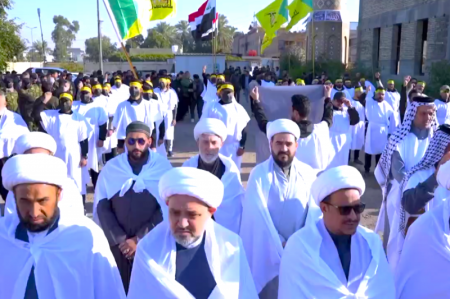 حمایت عراقی ها از ایران در برابر تهدید دشمن  + فیلم 