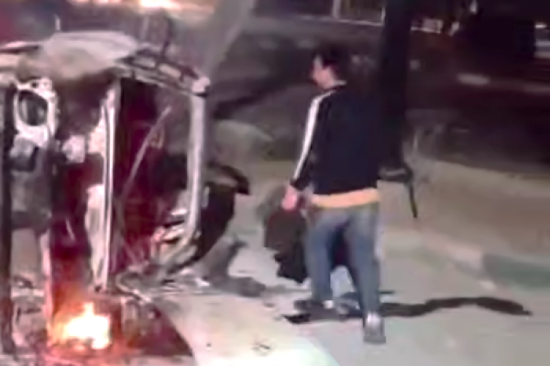 بلایی که اغتشاشگران سر اموال مردم عادی درآوردند+ فیلم 