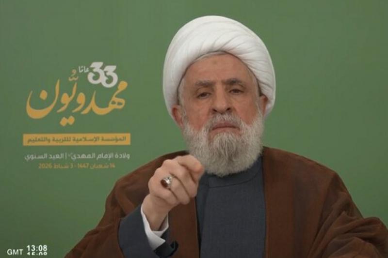 نعیم قاسم: دشمن اسرائیلی غیرنظامیان را هدف قرار می دهد