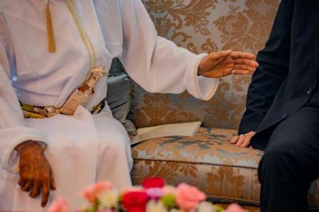 تقدیم پیام وزیر خارجه عمان به علی لاریجانی