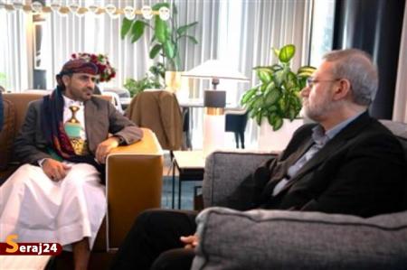 دیدار معنادار لاریجانی با انصارالله در عمان