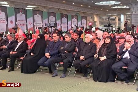 مراسم چهلم شهدای فتنه دی ماه + تصاویر 