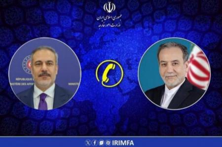 تماس تلفنی وزیر امور خارجه با وزیر امور خارجه ترکیه