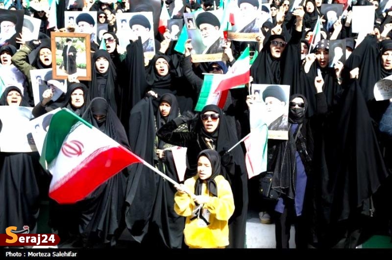 راهپیمایی محکومیت جنایات آمریکا و اسرائیل بعد از نمازهای جمعه