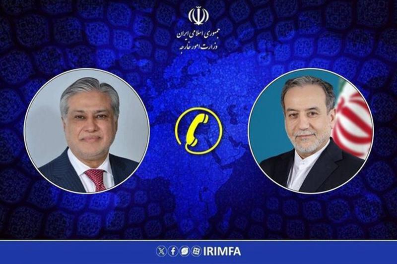 گفتگوی تلفنی وزرای امور خارجه ایران و پاکستان